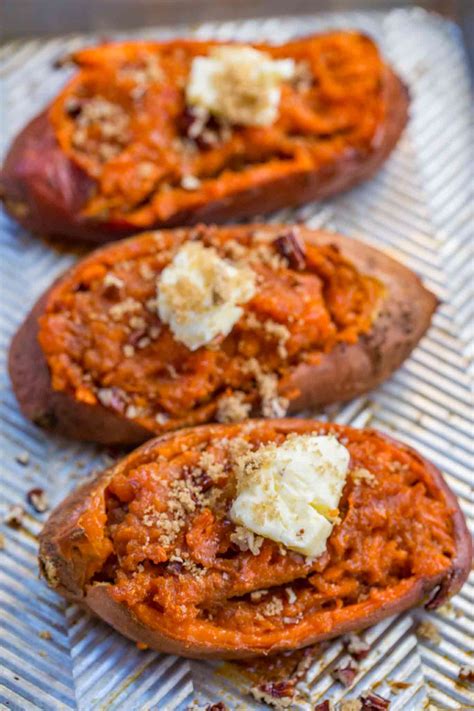 Double-baked sweet potatoes great marathon fuel